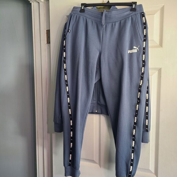 Puma Women Blue Jogger and Hoodie Set Size M - Picture 5 of 6